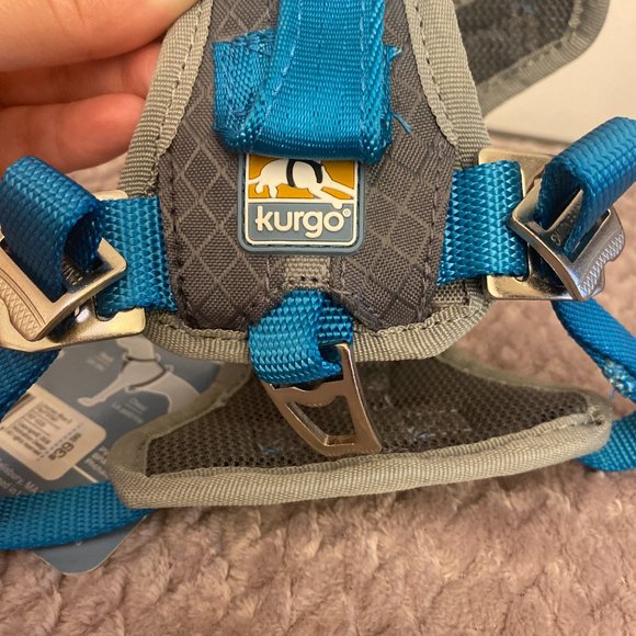 KURGO Small Pop Blue Dog Harness - Picture 3 of 4